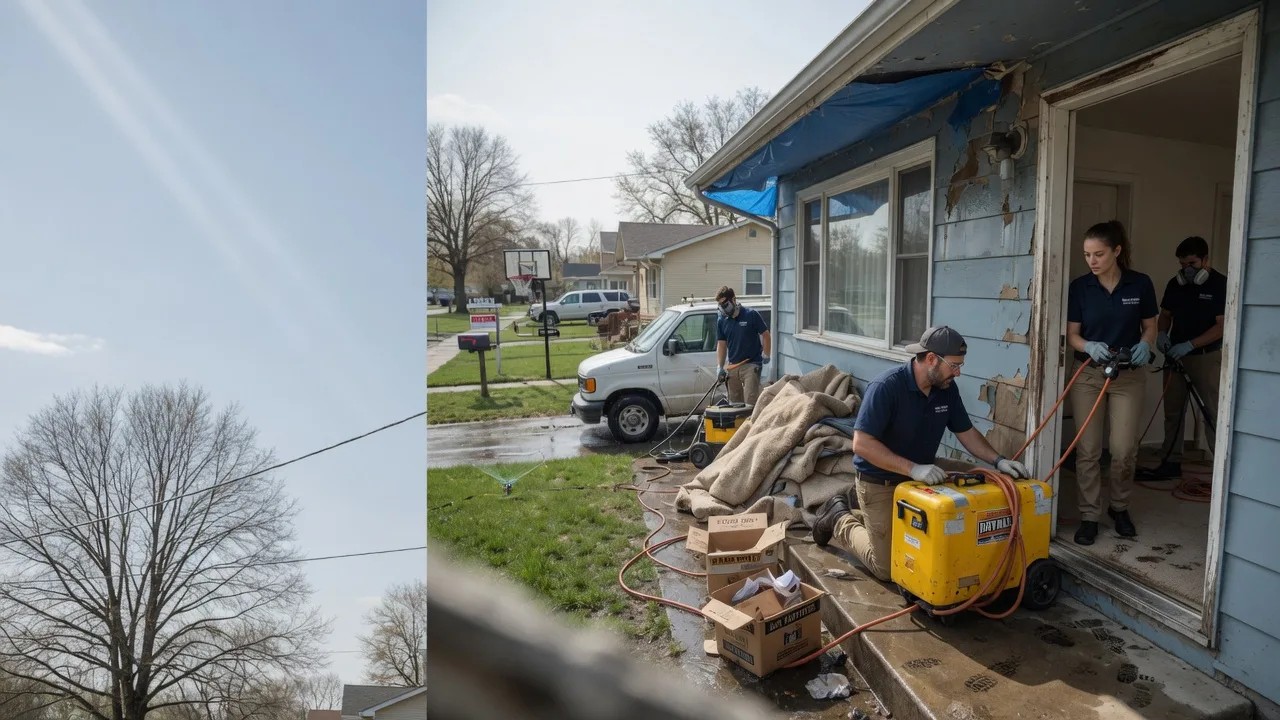 Basement Flood Cleanup in Williams Bay, WI near me